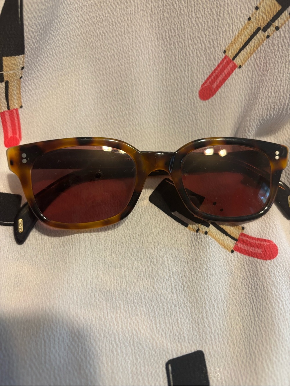 Gucci Women's Tortoiseshell Sunglasses with Brown Lenses NWOT - Picture 2 of 8
